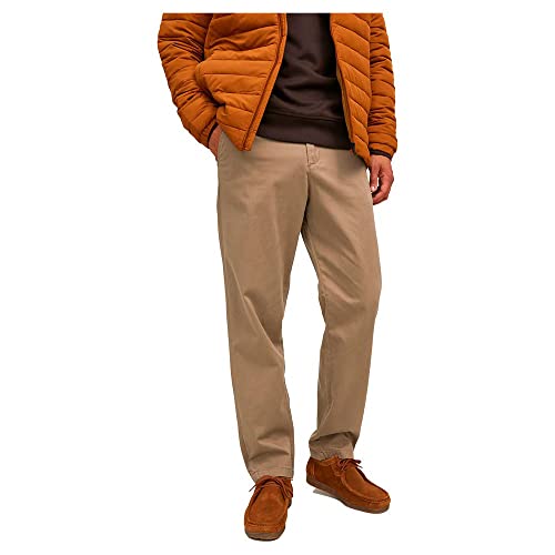 Jack & Jones Herren Jpstkane Jjbowie Sa Beige Noos Hose, Beige, 34 EU