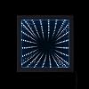 The Geeky Days LED Infinity Wall Mirror Frame with Multi Color Changing Light LED Infinity Mirror (38x38cm)