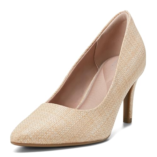 Rockport Women's Juliet, Light Natural Raffia, 5.5 Medium