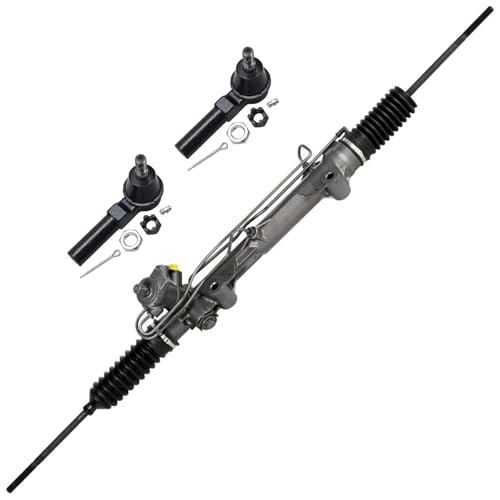 Detroit Axle - Front Rack and Pinion Outer Tie Rods for Ford 1995-2003 Windstar Power Steering Rack and Pinion Assembly Outer Tie Rod Ends 1996 1997 1998 1999 2000 2001 2002 Replacement