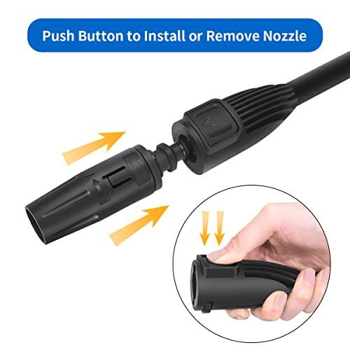 Miniatura 4 de Drrobor Lanza Pulverizadora De Alta Presión Para Kärcher K2 K3 K4 K5 K6 K7, Adjustable Boquilla De Lanza Accesorios Para Hidrolimpiadoras