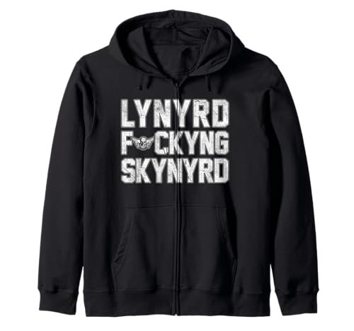 Lynyrd Skynyrd F Kyng Epic Southern Band Classic Logo Rock Kapuzenjacke