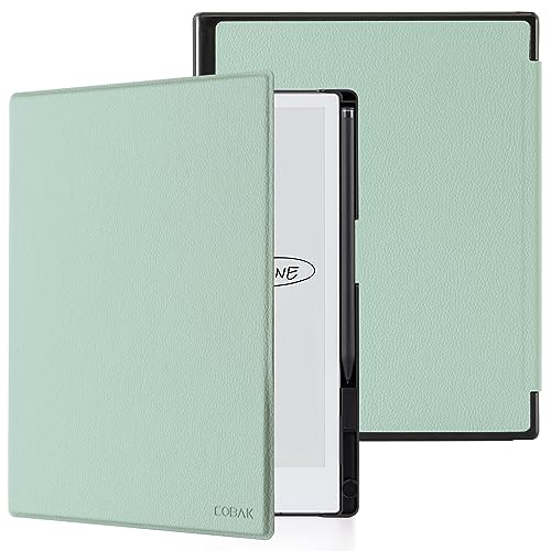 CoBak Case for Remarkable 2 Tablet - Lightweight and Hard Back Shell Protective Book Folio Cover with Built-in Pen Holder - Only for 10.3" 2020 Released (Sage Green) by CoBak - Image 2