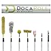 DOCA Telescoping Pole 6-24 Ft - Extension Pole for Cleaning, Feather Duster, Window Washing Kit, Paint Roller, Window Squeegee - High Reach Extendable Kit for Indoor & Outdoor - Squeegee Scrubber