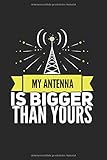  Skizzenbuch Radio Funk Meine Antenne ist größer: Radio I Zeichenblock I 100 Seiten