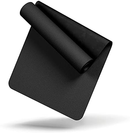 LILENO SPORTS Bodenschutzmatte - extra wiederstandsfähige Laufband Matte | 8mm Dicke - Fitness Unterlegmatte für Crosstrainer, Rollentrainer und andere Fitnessgeräte - auch für Yog