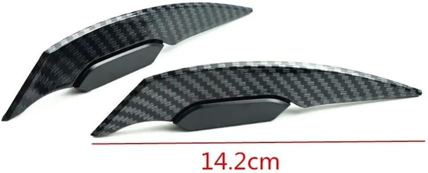 Motorcycle Side Wind Wing for 250SR Motorcycle Winglets Motorcycle Front Side Spoiler Aerodynamic Wing Set Motorcycle Fixed Wind Wing Used