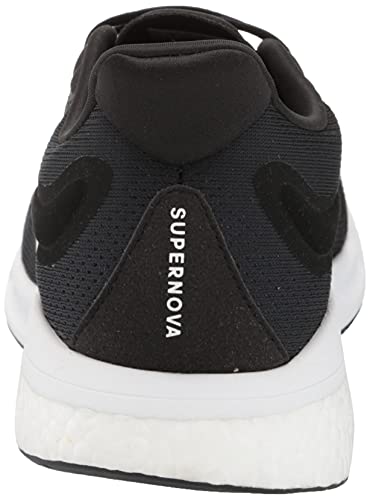 Adidas Men's Supernova Trail Running Shoe, Black/White/Halo Silver, 6.5 #TOP2