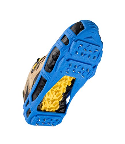 STABILicers Walk Traction Cleat for Walking on Snow and Ice, Blue, Small (1 Pair)