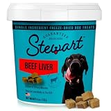 Stewart Freeze Dried hígado alimento para Perros