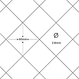 V2Aox Maschendrahtzaun 80-150 cm Höhe 15/25 m Länge Maschendraht Gartenzaun Zaun Anthrazit, Modell:100 cm hoch / 15 m lang