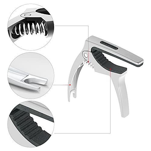 EURYTKS Accessoires d’instruments de Musique avec Porte-Pics extracteur de goupille de chaîne Changement Rapide… - Les Beatles, Paul McCartney, John Lennon, RIngo Starr, George Harrison EURYTKS Accessoires d'instruments de Musique avec Porte-Pics extracteur de goupille de chaîne Changement Rapide… – Image 5