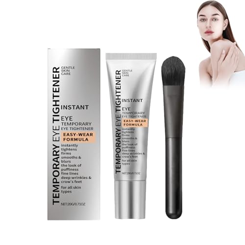 Crema Reafirmante Instantánea para Ojos - Tratamiento Intensivo para Pieles Blancas, Reafirma y Tensa la Ojera, Reduce la Hinchazón y Arrugas, Tratamiento Antiedad para Ojos para mujeres y hombres