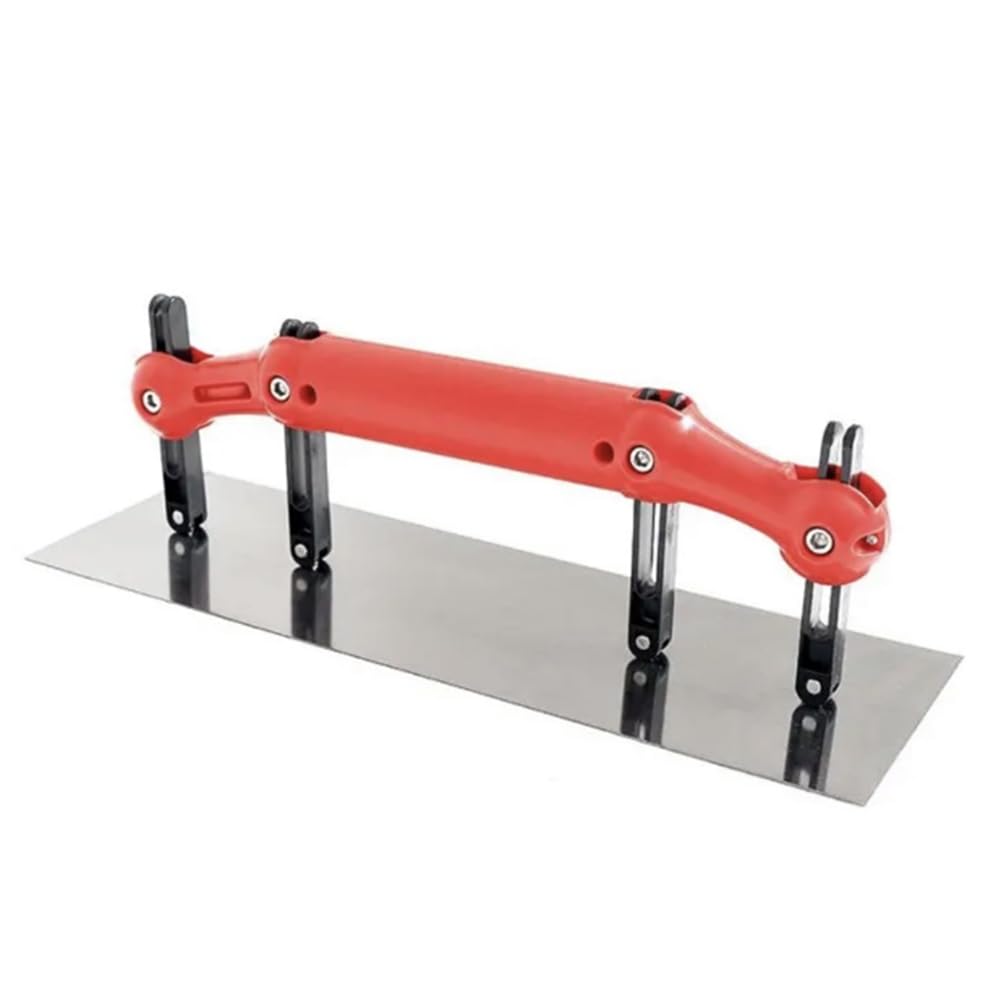 Grattoir à Arc Réglable pour Cloisons Sèches, Truelle à Mastic, Couteau de Finition, Truelle à Peinture Multifonction, Couteau de Maçon