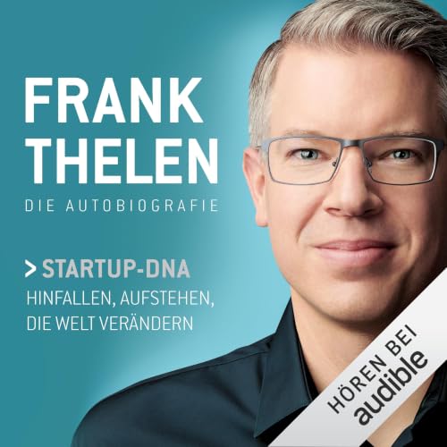 Diseño de la portada del título Frank Thelen - Die Autobiografie