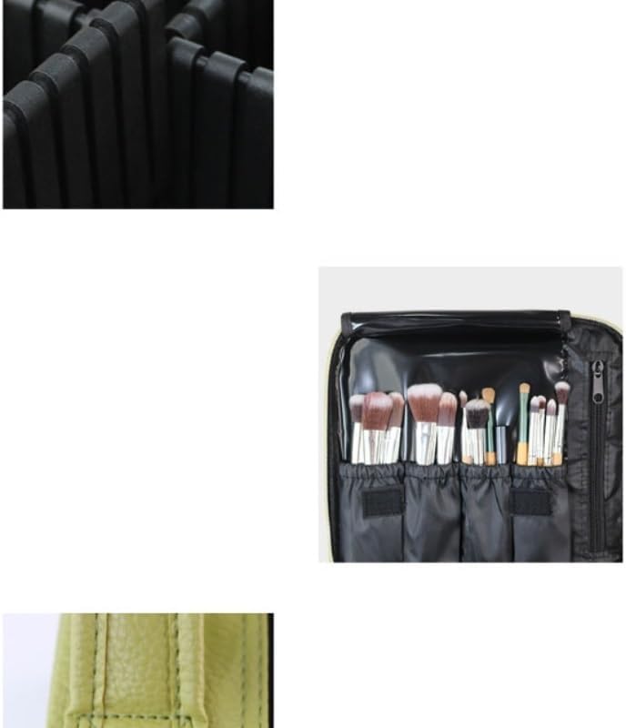 Large Capacity Makeup Bag Portable Eyelash And Nail Tool Storage Adjustable Case(Gray) image 5