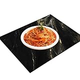 The Byeaon Dining Table Mat both style and function for any dining space. These reusable placemats are perfect for protecting your table from spills and stains while enhancing the decor with their elegant, decorative design. Ideal for family meals or formal gatherings, they add a touch of sophistication to any kitchen or dining room.