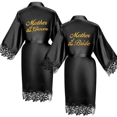 Coume 2 Pcs Women Bridal Robe for Mother of the