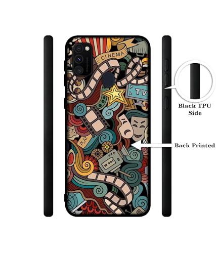Image of Movies Design Premium 2D Printed Metal Back Case Cover for Samsung Galaxy M21 / M30s