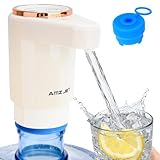 Dispensador de agua de doble bomba para botella de 5 galones, camping