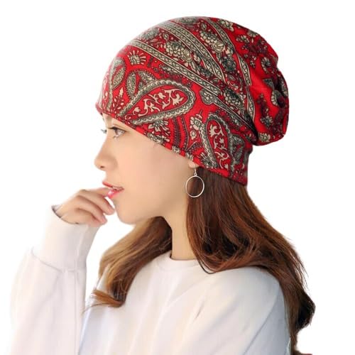 alexvyan Ponytail Beanie Winter and Autumn Skull Cap Bandana Head Wear for Women Crochet Knit Cap Beanies Warm Caps Female Knitted Stylish Hat for Women's Girls & Ladies-picture-13