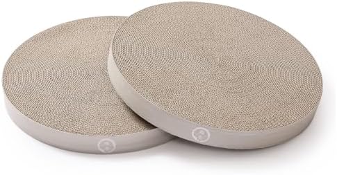 （02:00時点） 猫壱 バリバリボウル 爪研ぎ 交換用 2個セット ナチュラル XL