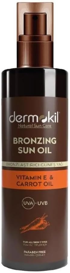 Dermokil Bronzlaştırıcı Güneş Yağı 200 ml