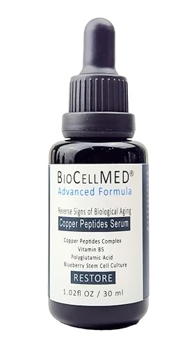Image of Copper Peptides Serum For Face (Plant Stem Cell Serum for Face) Full Size:1.0oz / 30ml