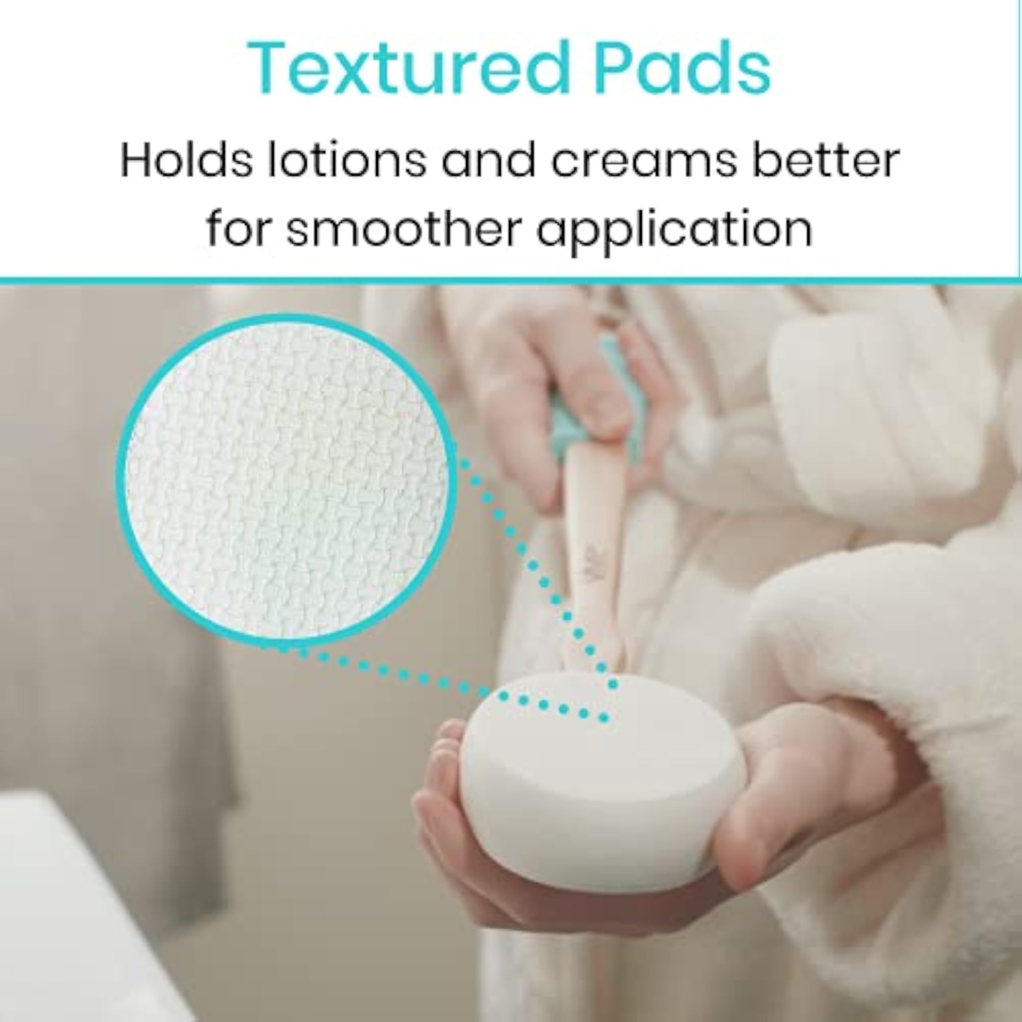 Back Lotion Applicator, Long Reach Handle