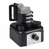 Vortex Mixer Shaker, 500-3200 RPM Adjustable Speed - Hands-Free Electric Paint Mixer for Hobby Model Paints, Tattoo Ink, Nail Polish & Lab Test Tubes - Includes Stable Holder