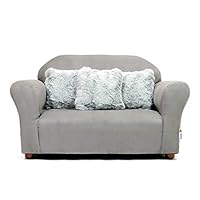 Algopix Similar Product 3 - Keet Plush Childrens Sofa with Accent