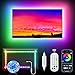 Daymeet TV Lights for 42-60 Inch TV, RGB Music Sync Tv Led Light Color Changing Tv Led Backlights with App/Remote Control, USB Led Strip Lights for Room Gaming Party Decorations