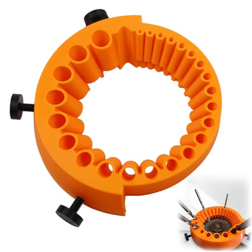 DGMI Bohrerschleifgerät, Bohrer-Schleifvorrichtung, Bohrer-Schleifmaschine, Bohrerschärfer Werkzeug, Effizientes Nachschärfwerkzeug für 2 bis 13 mm Bohrerspitzen