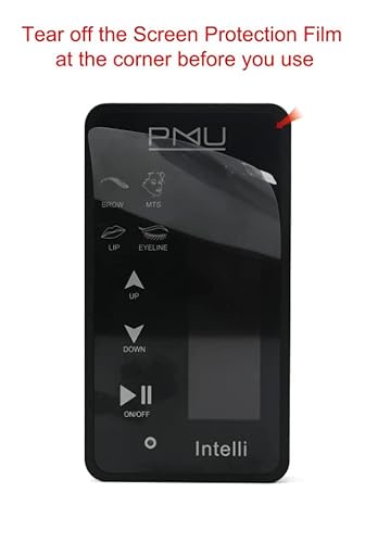 Intelli Professional Digital Permanent Makeup Machine Kit For Eyebrow Tattoo Multi Function Microshading - Microblading Lcd Panel - Ombre Powder Brows. Lip Blushing Eyeliner- Supplies (Machine, Gold) #TOP1