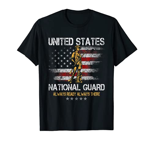 U.S. National Guard Always Ready Always There - Regalo para hombre Camiseta