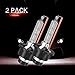 Torchbeam D4S HID Xenon Replacement Bulbs, 6000K Diamond White, 35W with Metal Stents Base, for 12V Car, Pack of 2