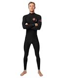 Mens Flashbomb Fusion 3&sol;2mm Zip Free Wetsuit 15QMFS - Black