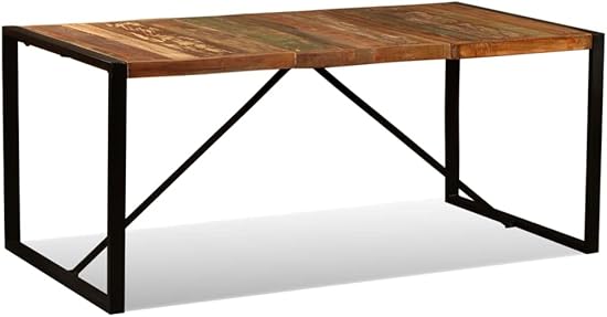 Table de salle &agrave; manger en bois