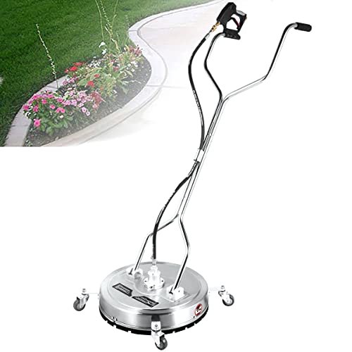 Środek do czyszczenia powierzchni, mocowanie myjki ciśnieniowej 61 cm, maksymalne ciśnienie robocze 4000 PSI, obrotowa płaska powierzchnia do wydajnego czyszczenia na zewnątrz
