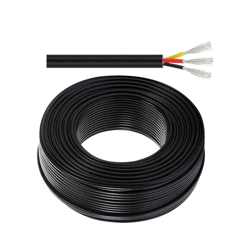Câble électrique UL2517 18 AWG conducteur cuivre 3 conducteurs gaine PVC 300V