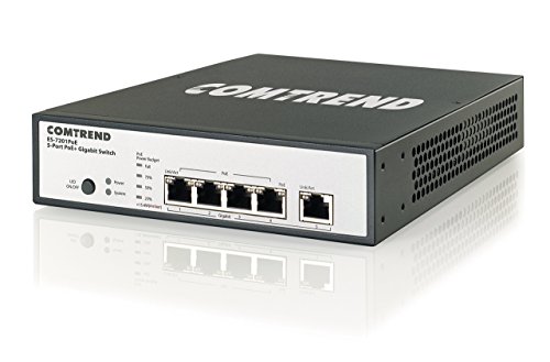 Comtrend 5-Port 802.3at 80W PoE+ Gigabit Ethernet Switch, ES-7201POE