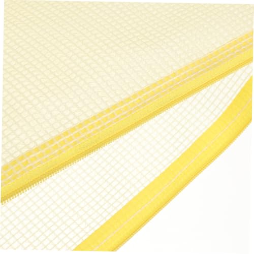 DIYEAH 5pièces Pochettes Zippées Filet pour Documents Fournitures de Bureau Jeux de Société Format Lot – vue 8