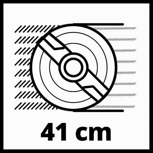Miniatura 12 de Einhell Cortacésped A Batería Ge-Cm 36 41 Li-Solo Power X-Change 36 V, 41 Cm Ancho De Corte, Hasta 500 M , Brushless, 50l Bolsa Recolectora, 25-75 Mm Altura De Corte, Sin Batería