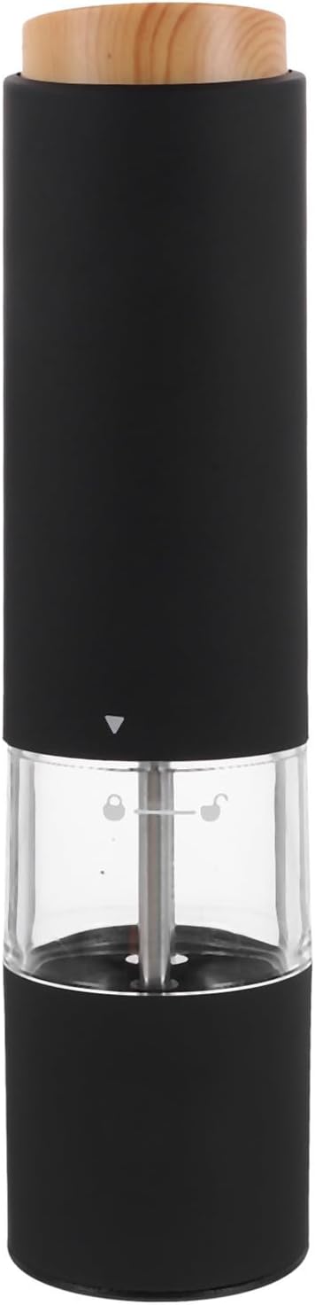 BESPORTBLE Rechargeable Automatic Salt and Pepper Grinder with High Efficiency Grinding Core and Automatic Operation, Creative Design, Abs and PC Material, for Home Kitchen Use