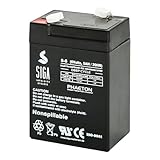 batterie 6v 4ah conrad Über 1500 Lade-/Entladezyklen bei 30% Entladung - Sehr niedrige Selbstentladungsrate - selbst nach 1 Jahr
