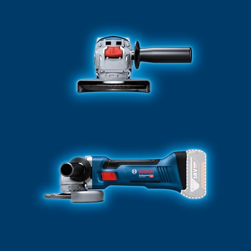 Amoladora angular GWX 18V-8 Bosch Professional con empuñadura auxiliar ergonómica 8