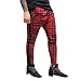 Produktbild KIMODO Herren Chinohose Lange lässige Hose Karohose Slim Fit Sporthose Running Workout Jogger Jogginghose Pants