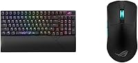Vista 1 de ASUS ROG Strix Scope II 96 Teclado inalámbrico para juegos y ratón inalámbrico ROG Harpe Gaming