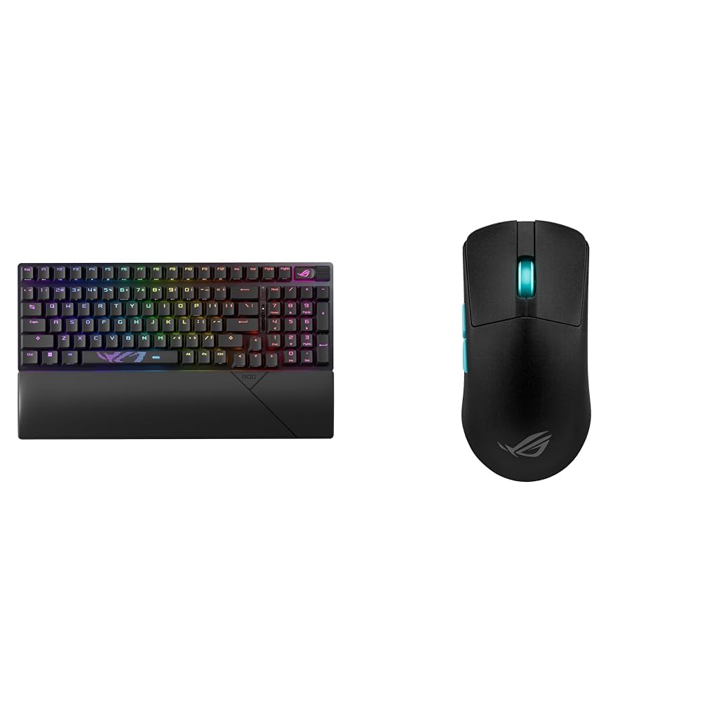 Amazon.com: ASUS ROG Strix Scope II 96 Wireless Gaming Keyboard