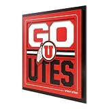 YouTheFan NCAA Utah Utes Slogan Series 3D Wall Art